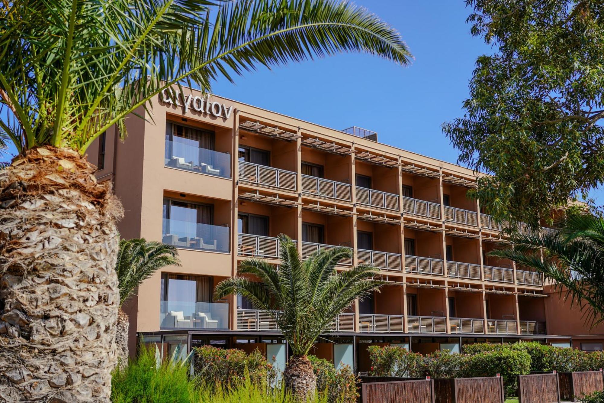 Aegeon Beach Hotel Sounion Eksteriør billede